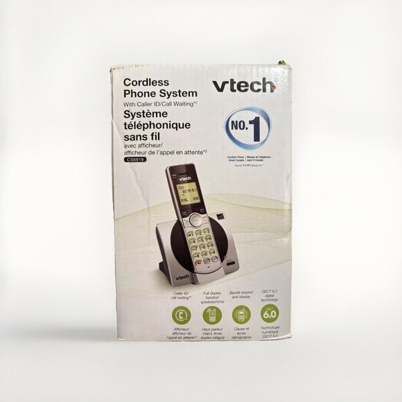Vtech CS6919 Cordless Phone System with Caller ID and Call Waiting Features - Picture 6 of 10